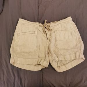 The North Face Striped Linen Cotton Blend Short 6